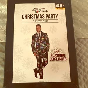 3 Piece Christmas Party Cat Suit, BNIB, M
